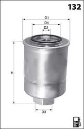 LUCAS FILTERS Топливный фильтр LFDS190